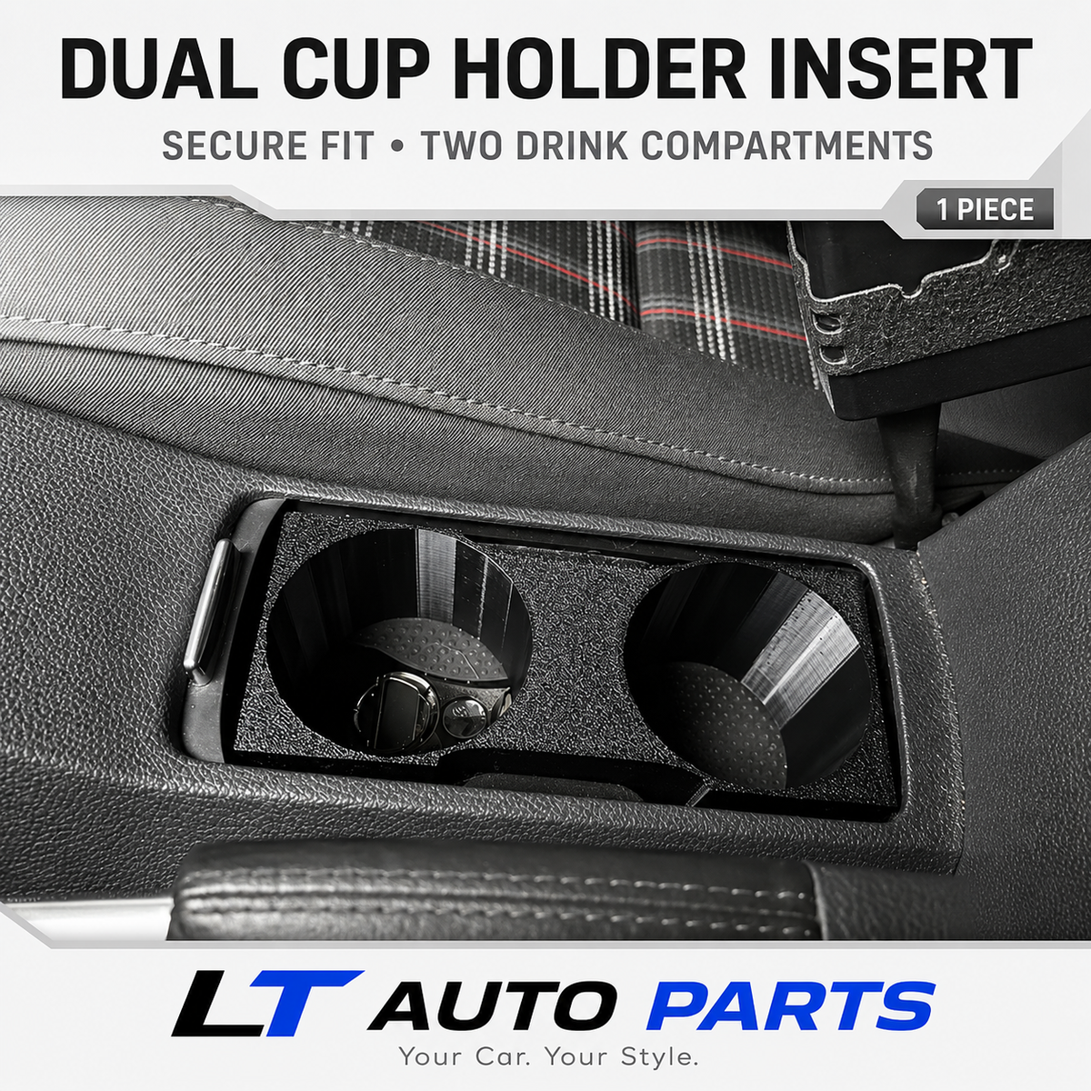 VW Golf 5 & Golf 6 Cup Holder Insert