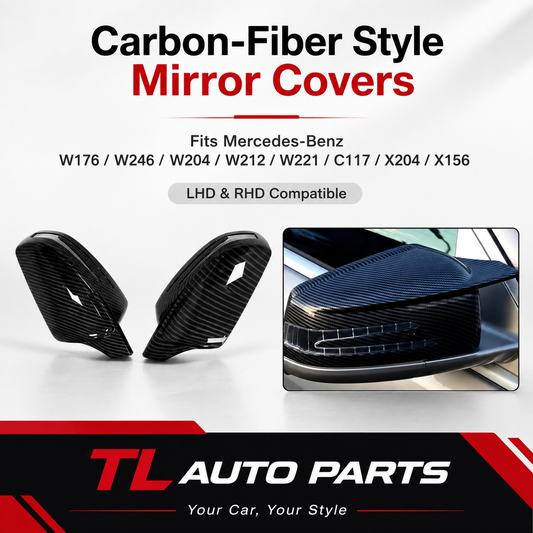 Mercedes-Benz W176/W246/W204/W212/W221/C117/X204/X156 Side Mirror Covers