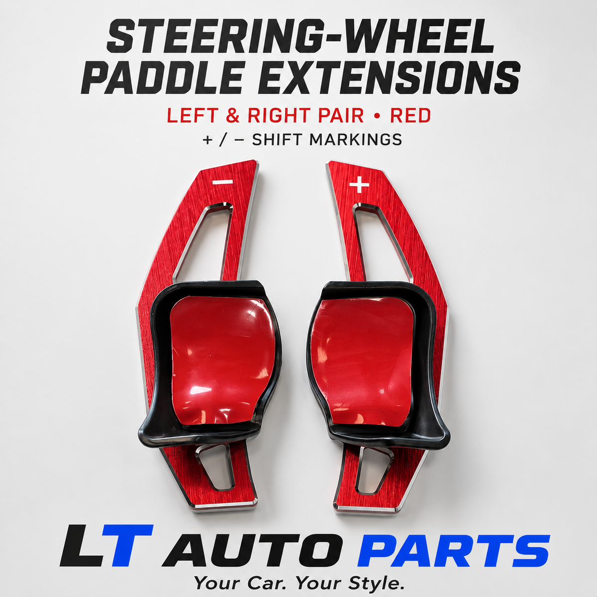 VW Golf 5/6 GTI/R, Jetta MK5, Passat B6/B7, CC, Polo, Tiguan & Seat Leon DSG Paddle Shift Extensions