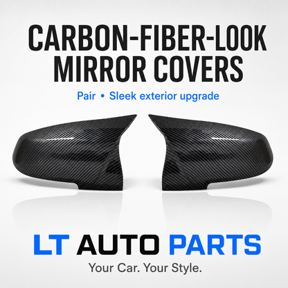 BMW 1/2/3/4/X Series M4-Style Gloss Black Side Mirror Covers – F20/F21/F23/F30/F32/F36/F87/X1 E84