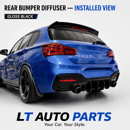 BMW 1 Series F20 LCI M140i MP-Style Rear Lip Spoiler