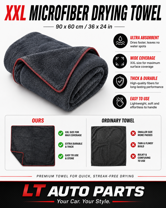 Premium Microfiber Car Drying Towel