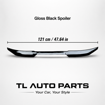Audi A3/A4/A5/A6 Gloss Black High-Kick Ducktail Boot Spoiler
