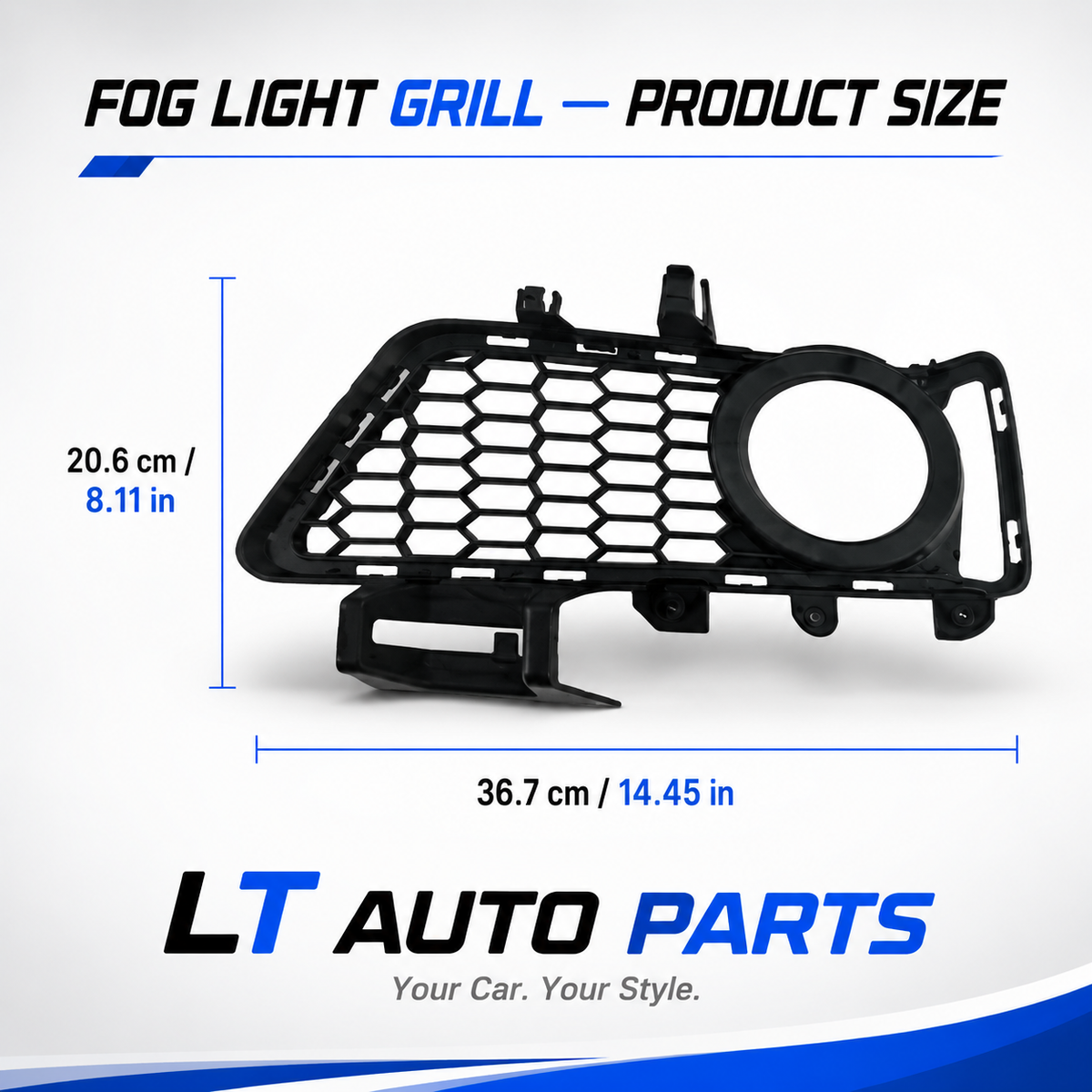 BMW 3 Series F30 Sport Lower Fog Light Grill Frames