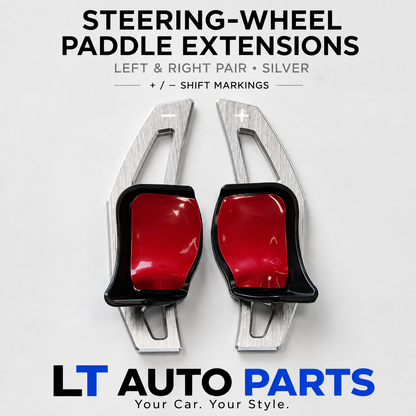 VW Golf 5/6 GTI/R, Jetta MK5, Passat B6/B7, CC, Polo, Tiguan & Seat Leon DSG Paddle Shift Extensions