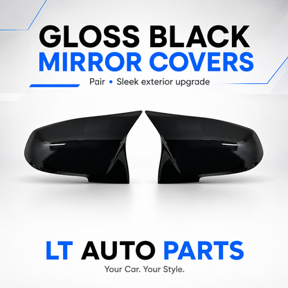 BMW 1/2/3/4/X Series M4-Style Gloss Black Side Mirror Covers – F20/F21/F23/F30/F32/F36/F87/X1 E84