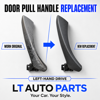 BMW 3 Series E90/E91/E92 Interior Door Handle Replacement Set – Black (6-Piece)