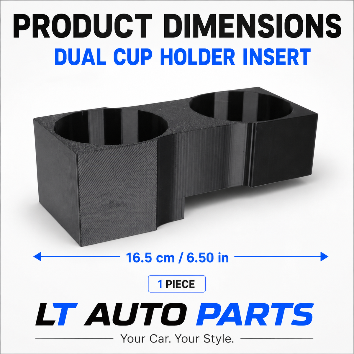 VW Golf 5 & Golf 6 Cup Holder Insert