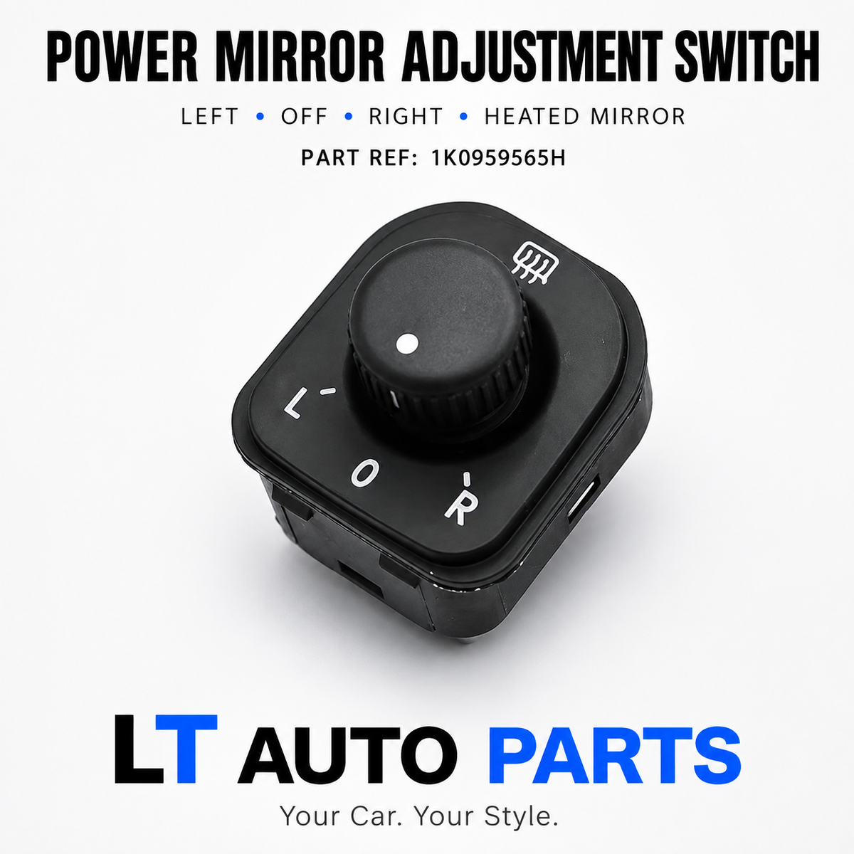 VW Golf 5/Jetta MK5/Passat Side Mirror Control Switch Knob