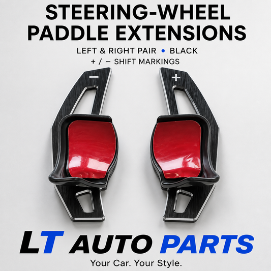 VW Golf 5/6 GTI/R, Jetta MK5, Passat B6/B7, CC, Polo, Tiguan & Seat Leon DSG Paddle Shift Extensions